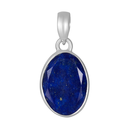 Sterling Silver Pendant Lapis