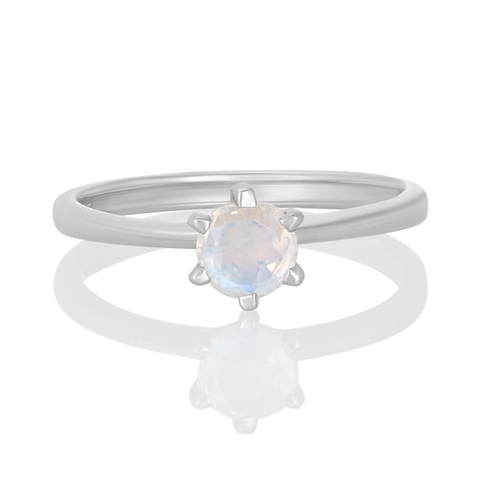 Sterling Silver Ring Moonstone  IGR-2465 Size 7