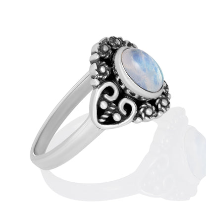 Sterling Silver Ring Moonstone  IGR-1017 Size 9