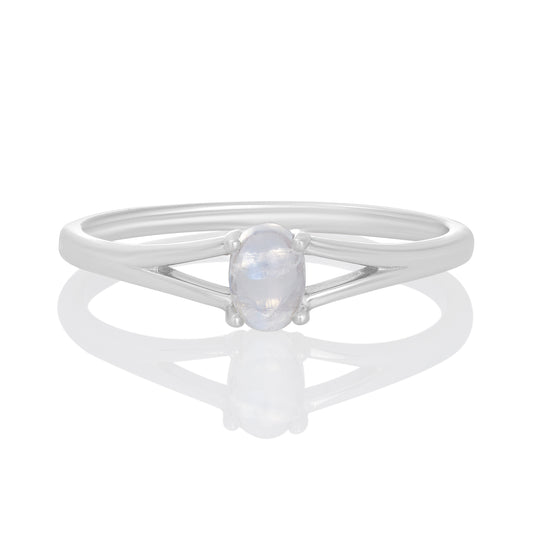 Sterling Silver Ring Moonstone  IGR-2555 Size 10