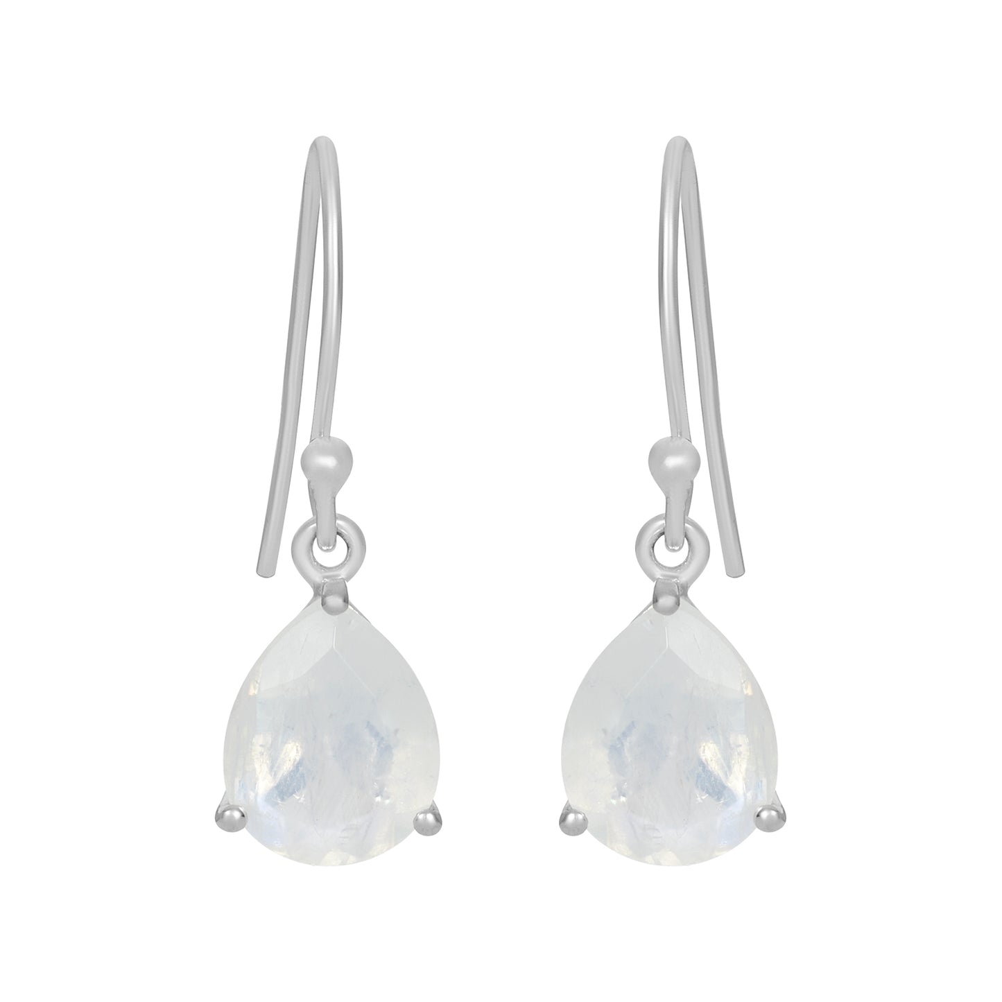 Sterling Silver Earrings Moonstone  IGE-1320