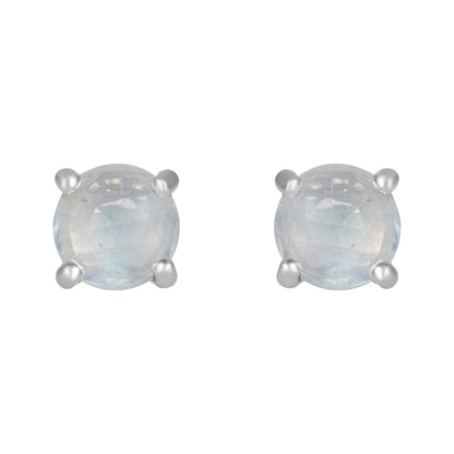 Sterling Silver Earrings Moonstone  IGE-1170