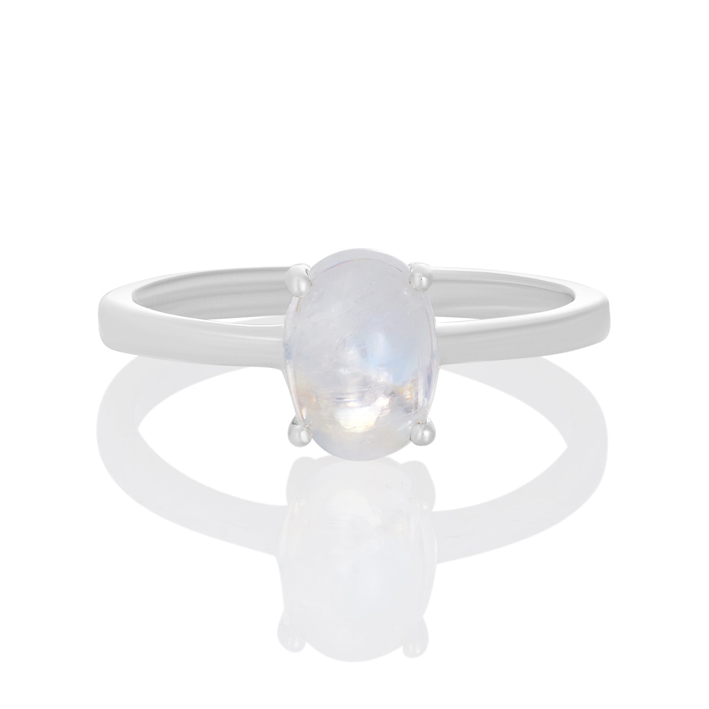 Sterling Silver Ring Moonstone  IGR-2516 Size 6