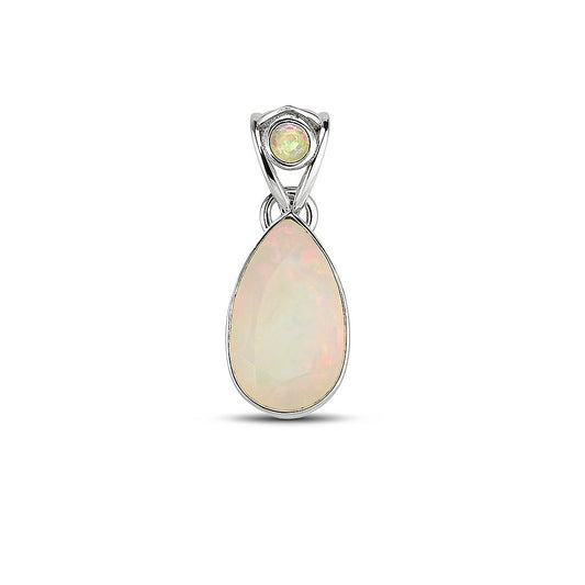 Sterling Silver Pendant Opal