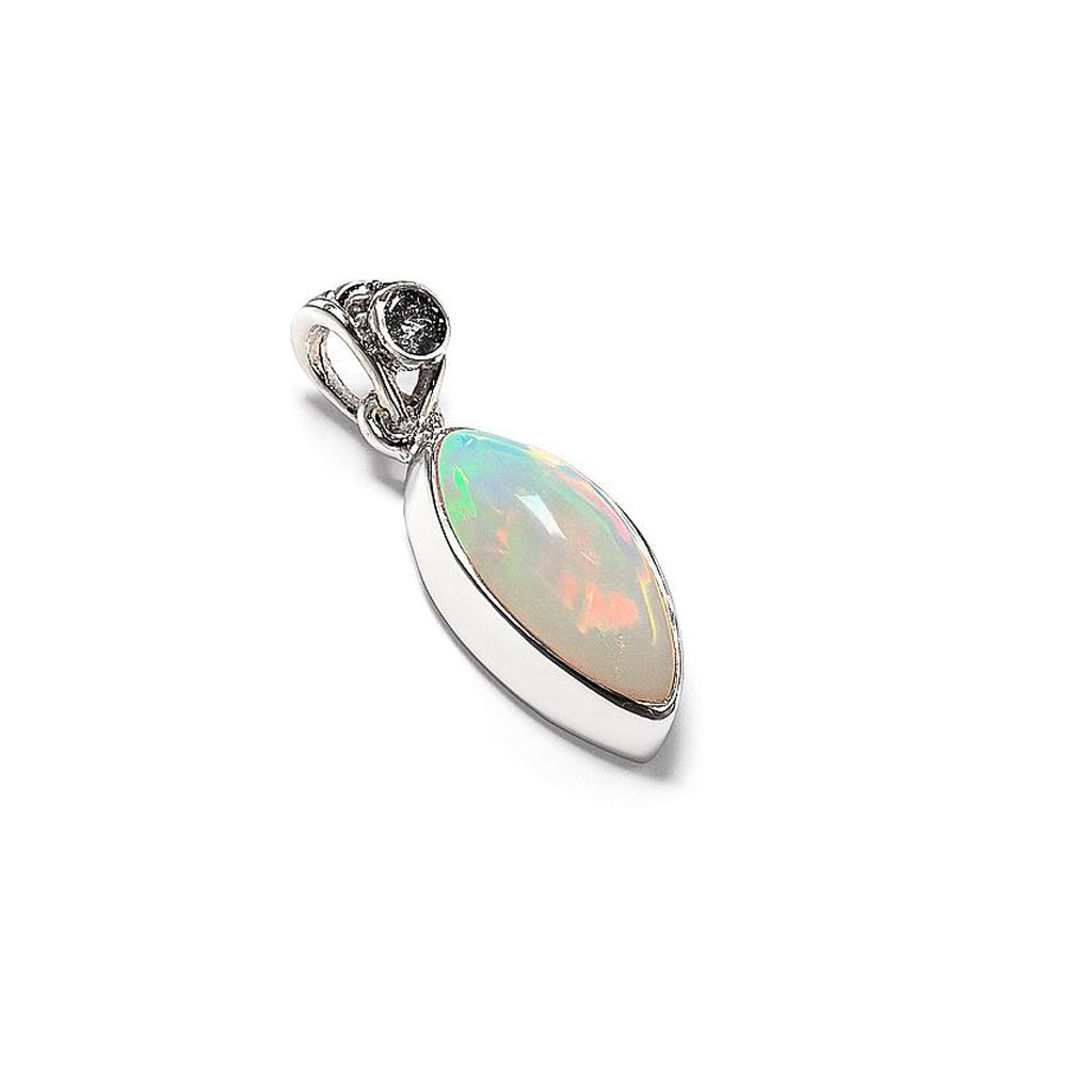 Sterling Silver Pendant Opal