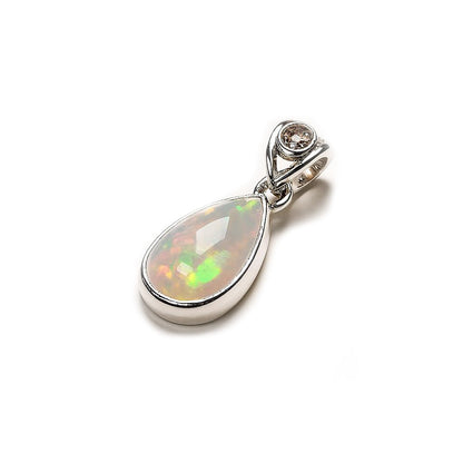 Sterling Silver Pendant Opal