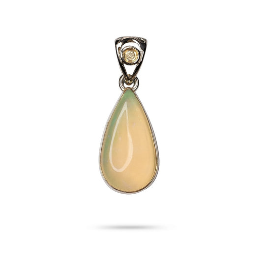 Sterling Silver Pendant Opal