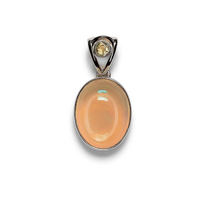 Sterling Silver Pendant Opal