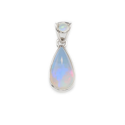 Sterling Silver Pendant Opal