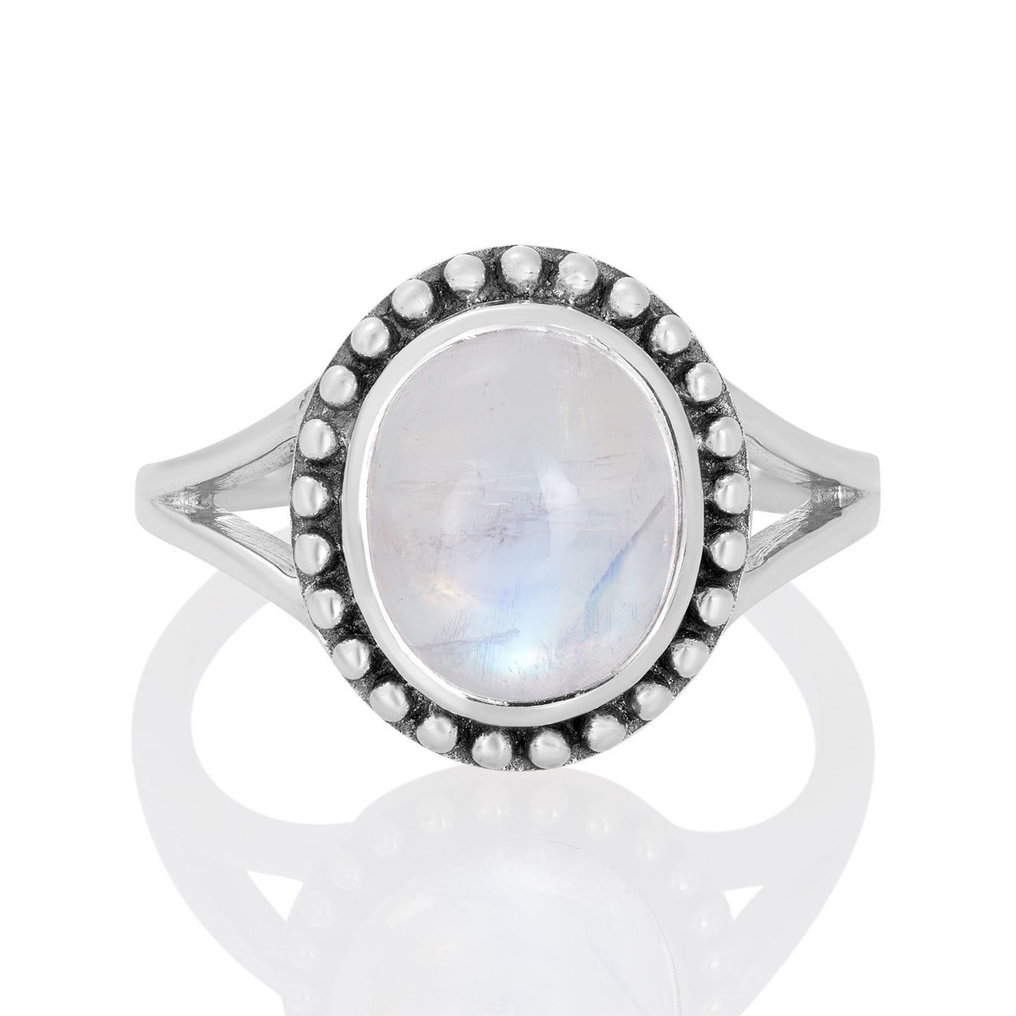 Sterling Silver Ring Moonstone  IGR-2097 Size 9