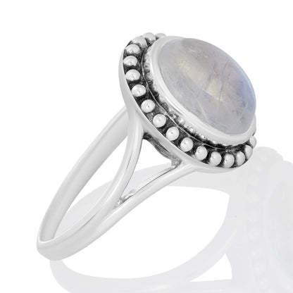 Sterling Silver Ring Moonstone  IGR-2097 Size 5