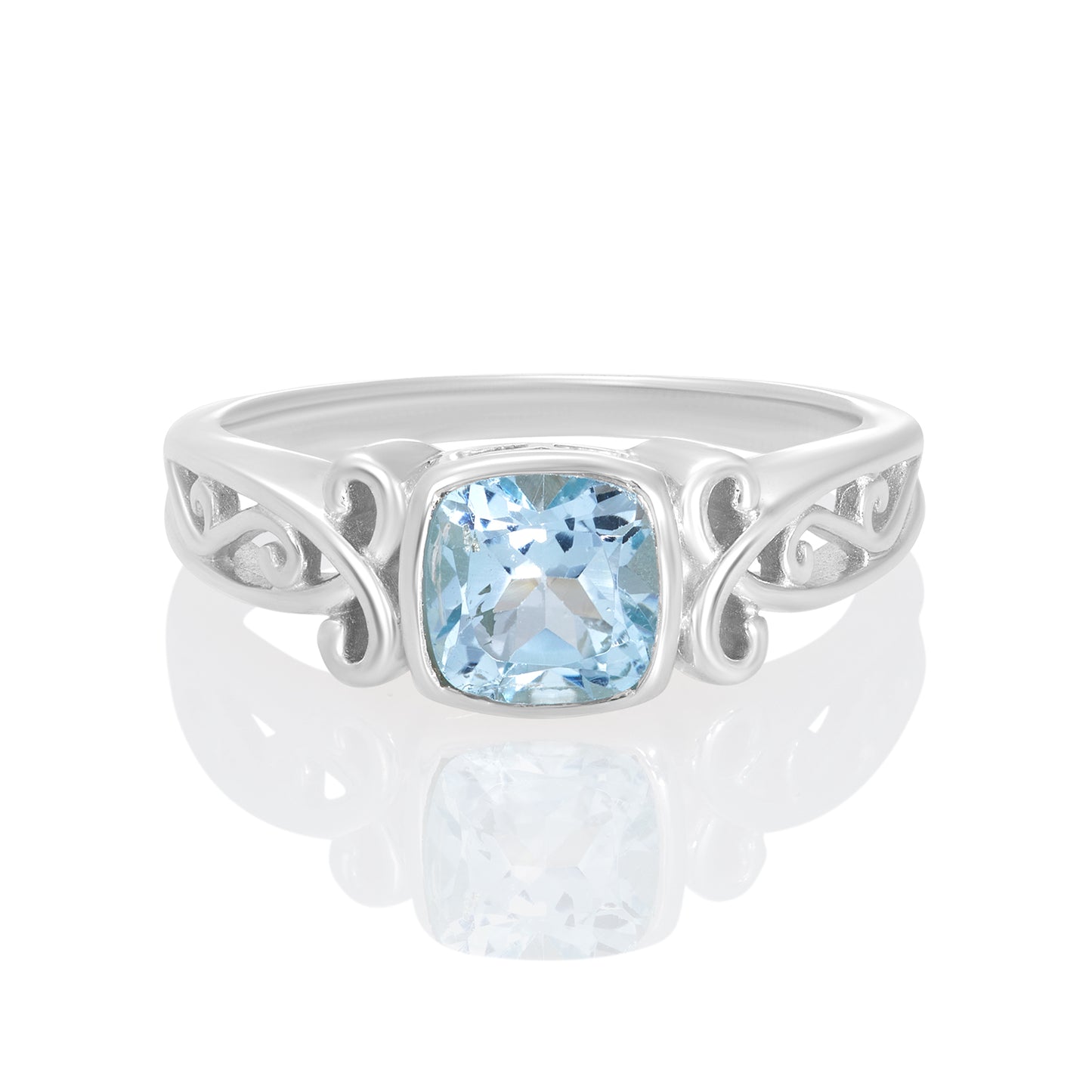 Igr-2840 Blue Topaz Ring CODE-65