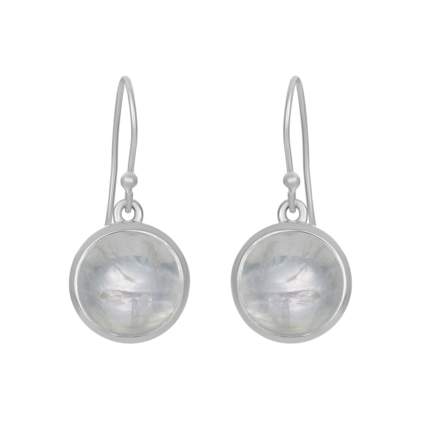 Sterling Silver Earrings Moonstone  IGE-1344