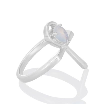 Sterling Silver Ring Moonstone  IGR-2160 Size 6