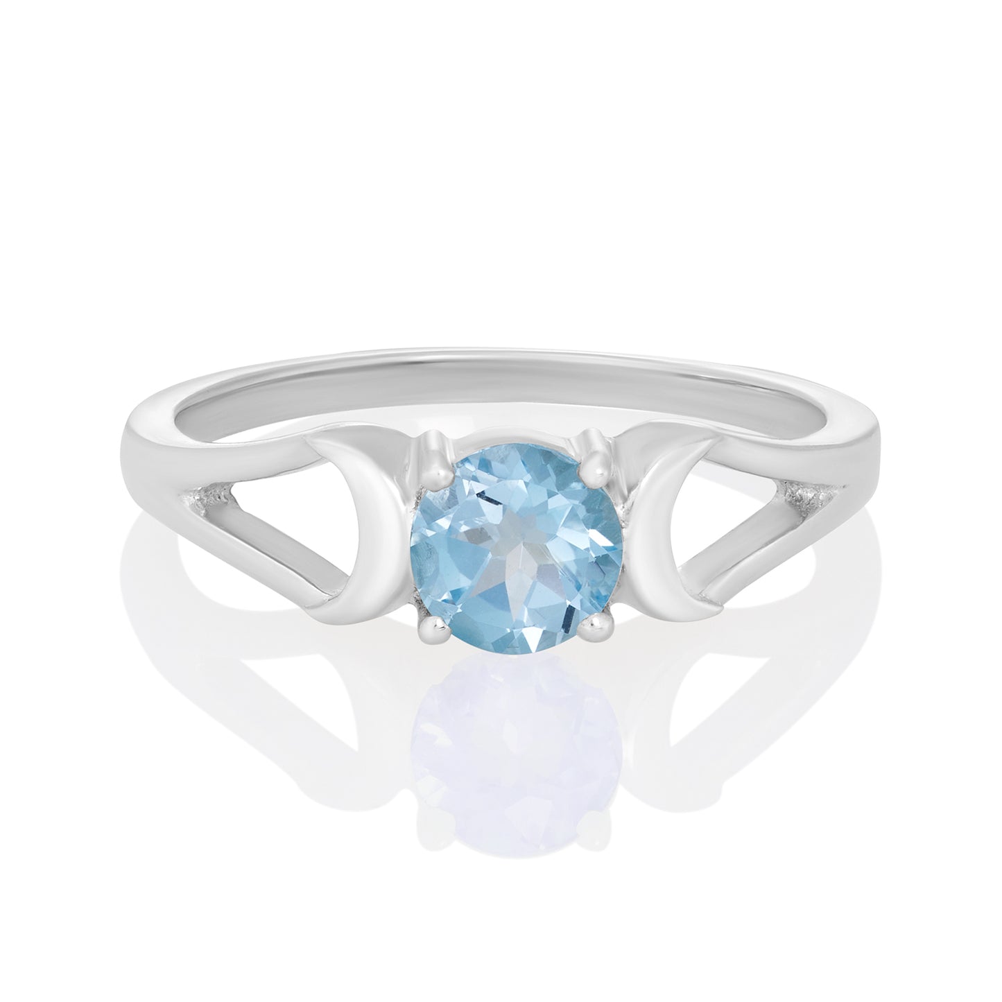 Sterling Silver Ring Blue Topaz  IGR-2145 Size 5