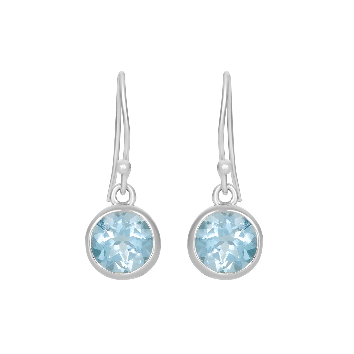 Ige-1314 Blue Topaz Earring CODE-75