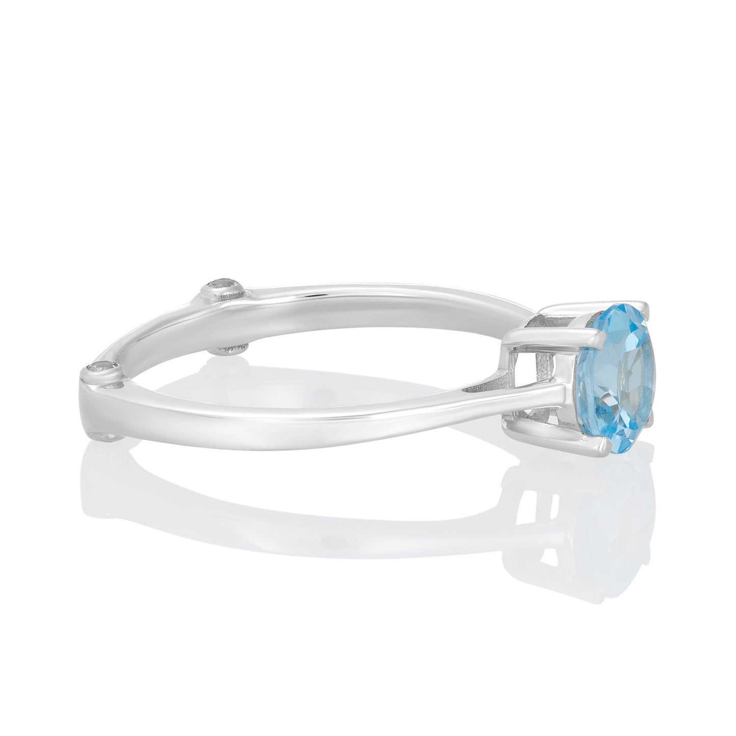 Igr-1786 Blue Topaz Ring CODE-60
