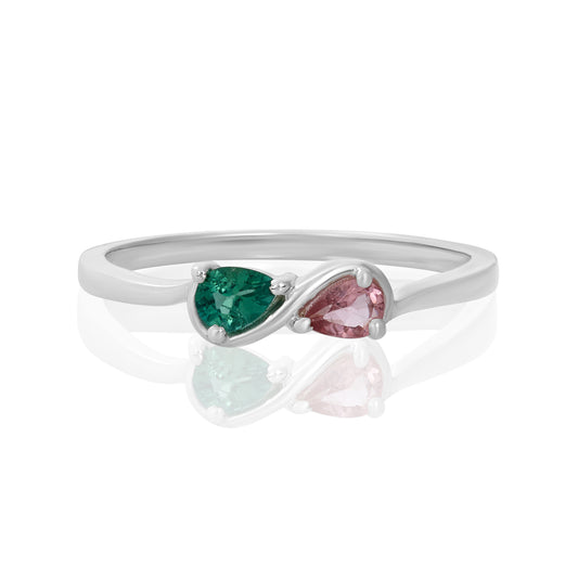 Sterling Silver Ring Tourmaline  IGR-2672 Size 5