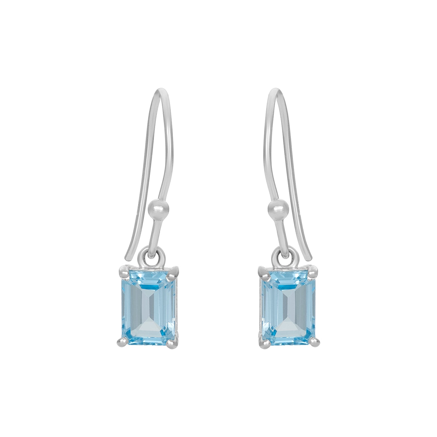 Ige-675 Blue Topaz Earring CODE-100