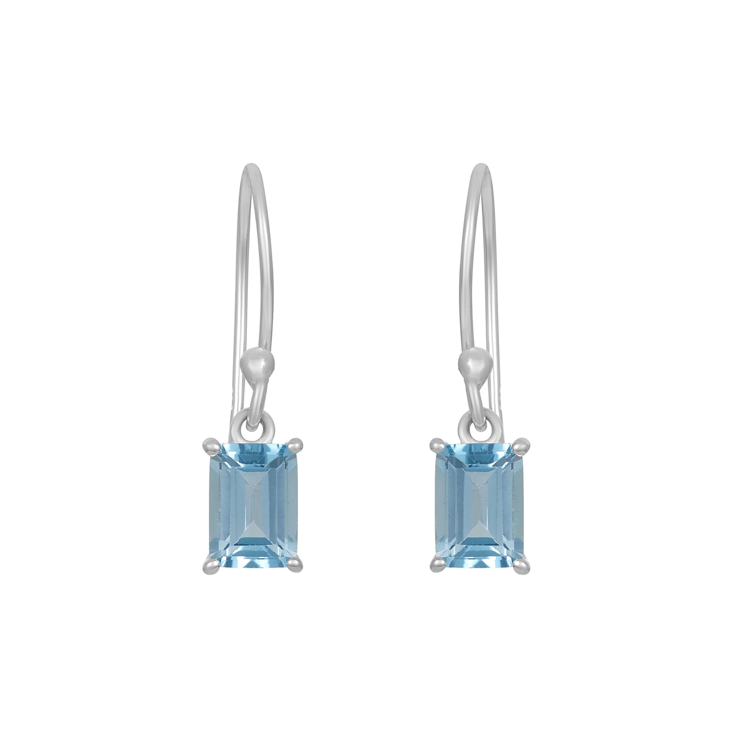 Ige-675 Blue Topaz Earring CODE-100