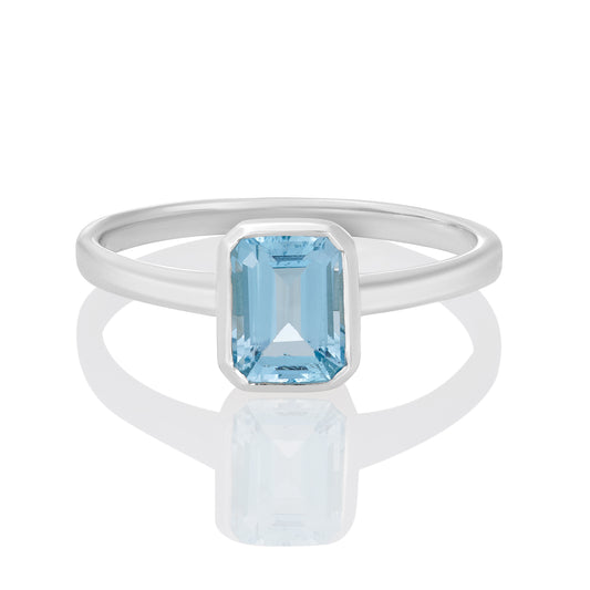 Igr-1887 Blue Topaz Ring CODE-60