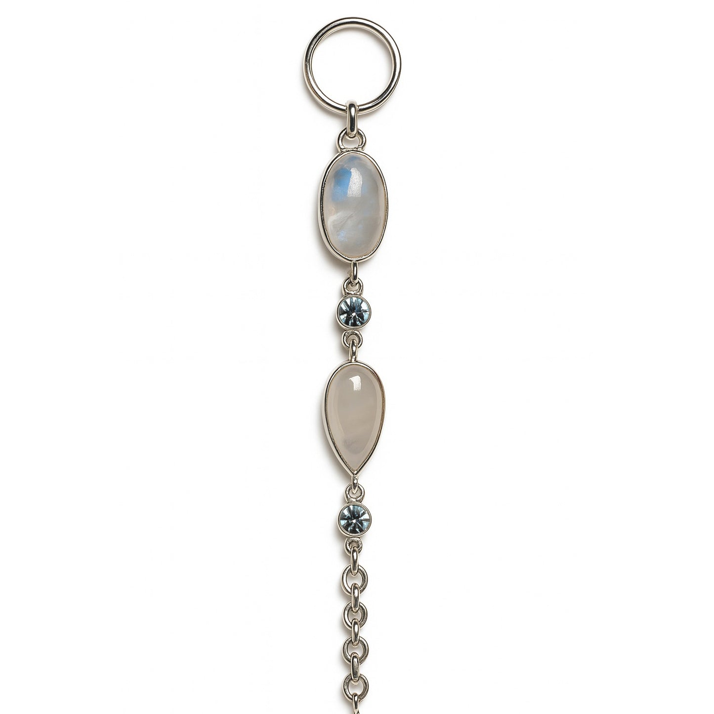 Moonstone Blue Topaz Bracelets CODE-345