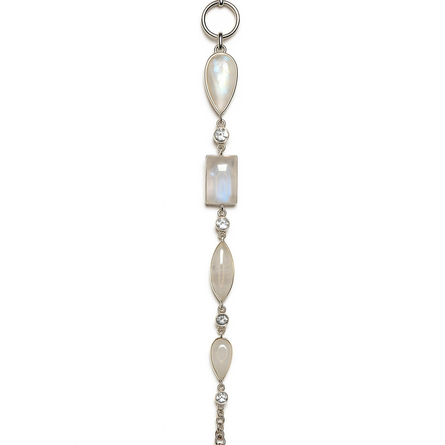 Moonstone Blue Topaz Bracelets CODE-345