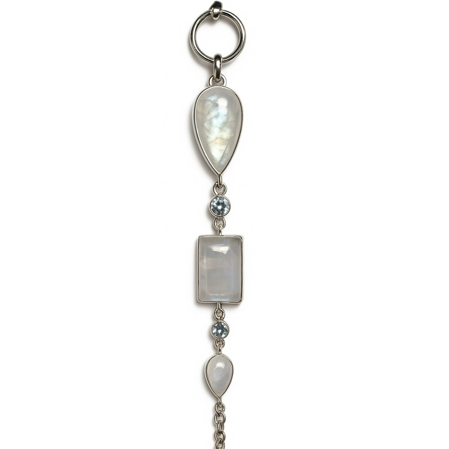 Moonstone Blue Topaz Bracelets CODE-345