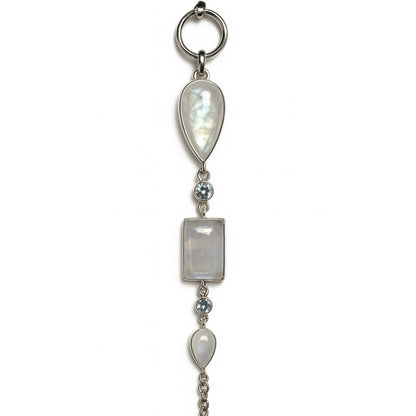 Moonstone Blue Topaz Bracelets CODE-345