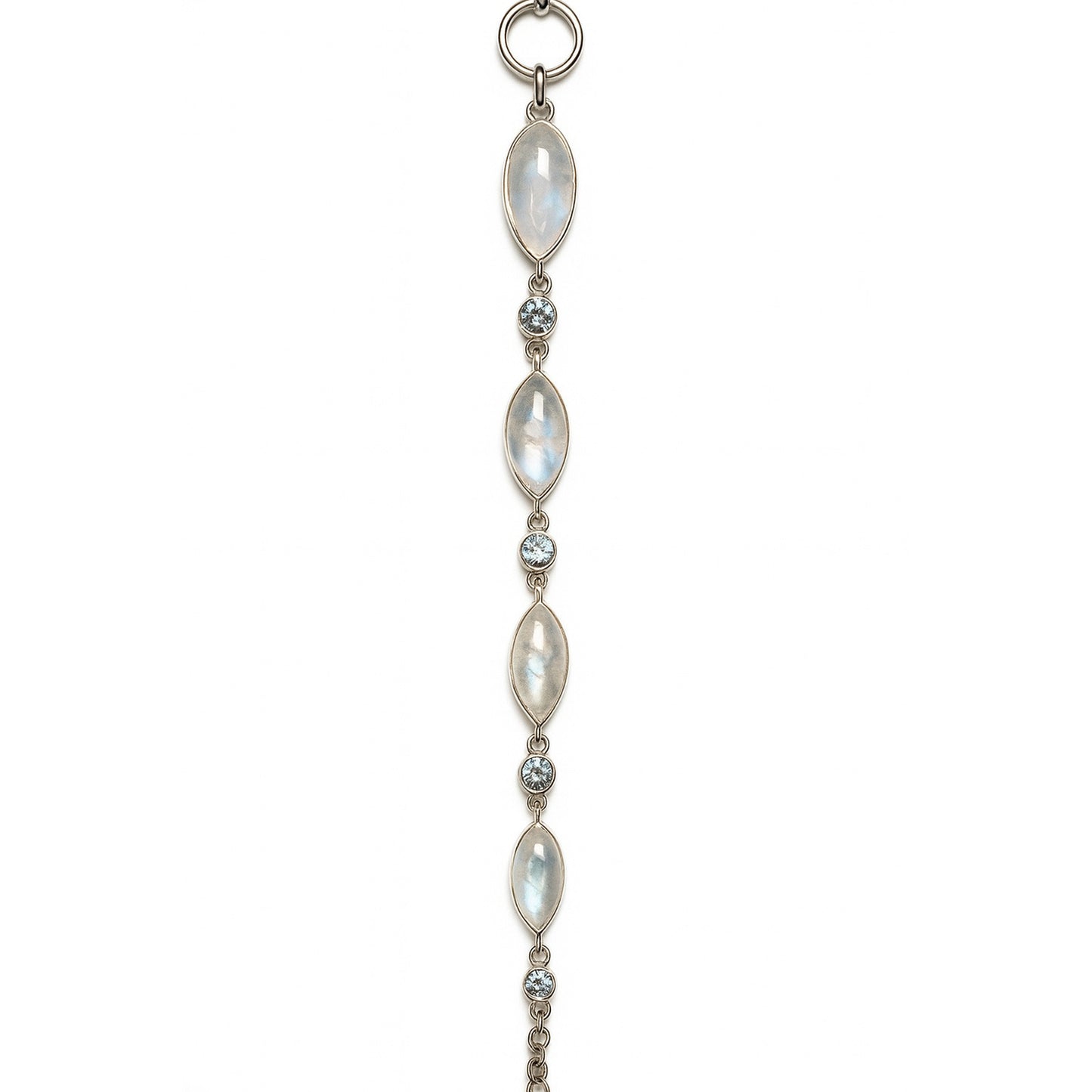 Moonstone Blue Topaz Bracelets CODE-345