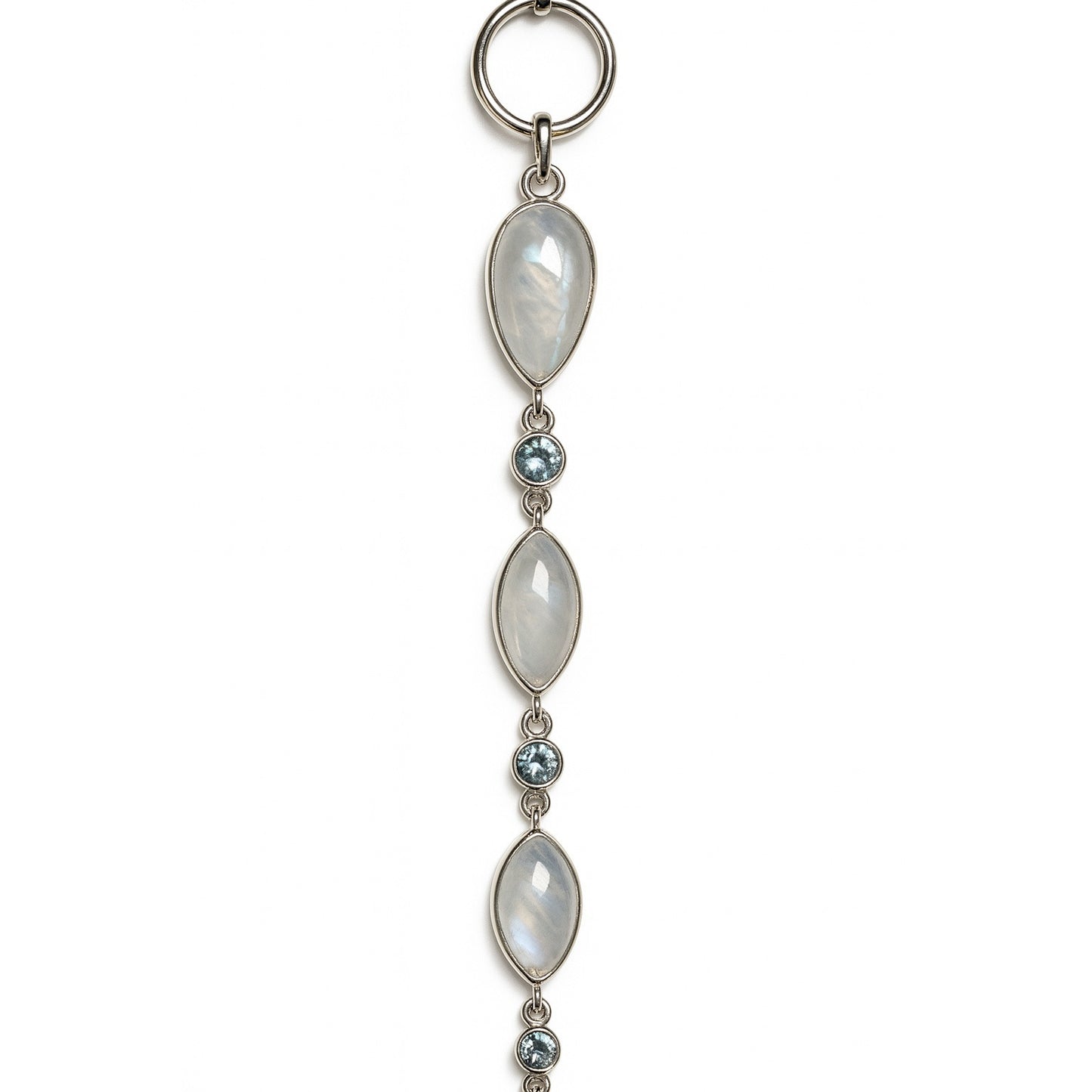 Moonstone Blue Topaz Bracelets CODE-345