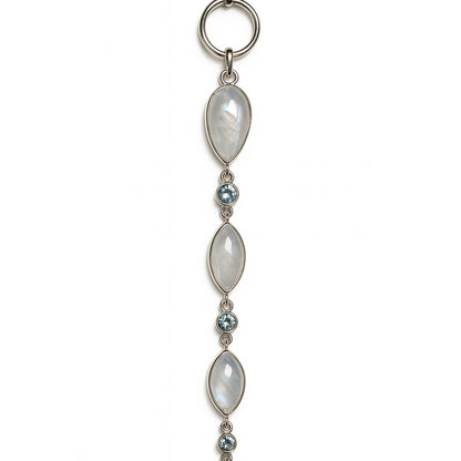 Moonstone Blue Topaz Bracelets CODE-345