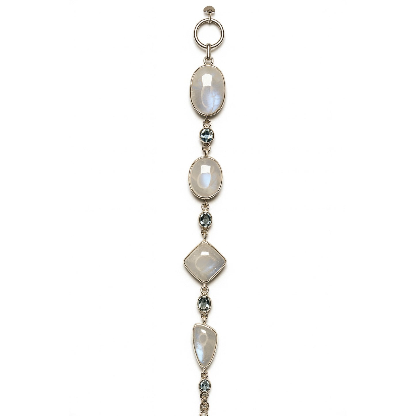 Moonstone Blue Topaz Bracelets CODE-345
