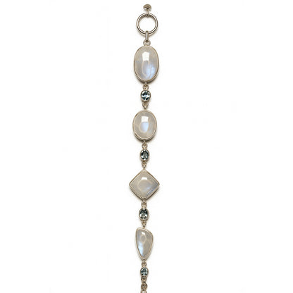 Moonstone Blue Topaz Bracelets CODE-345