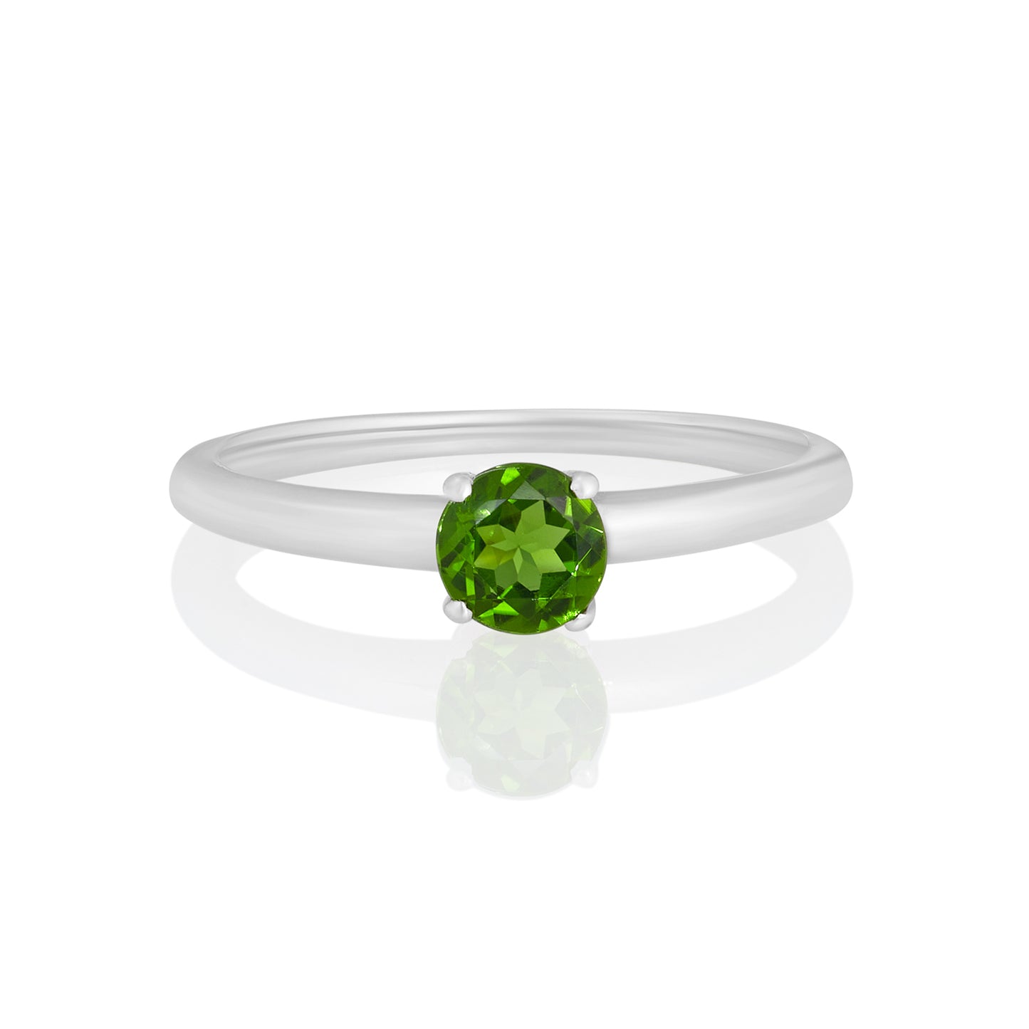 Sterling Silver Ring Chrome Diopside  IGR-2941 Size 8