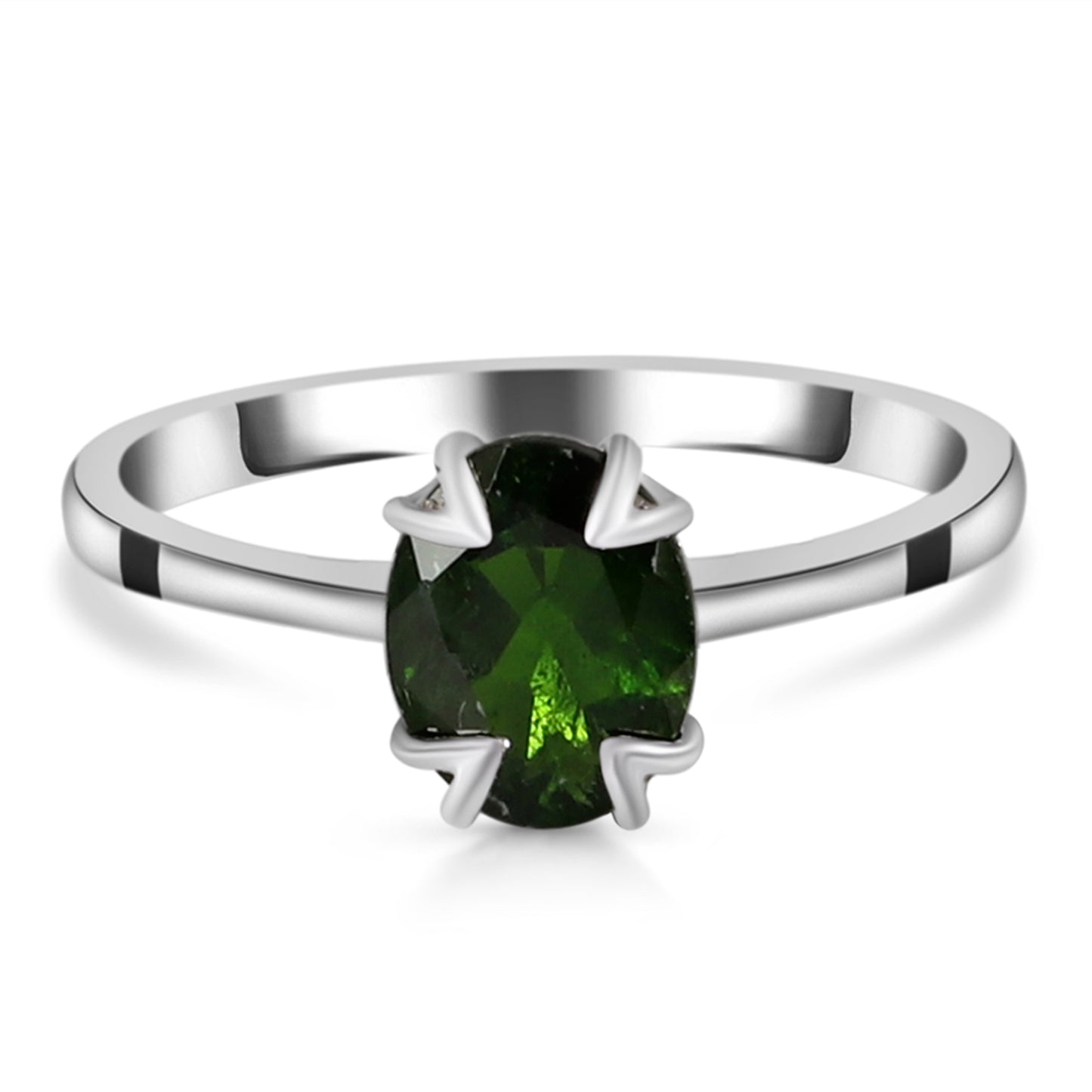 Sterling Silver Ring Chrome Diopside  IGR-2092 Size 10