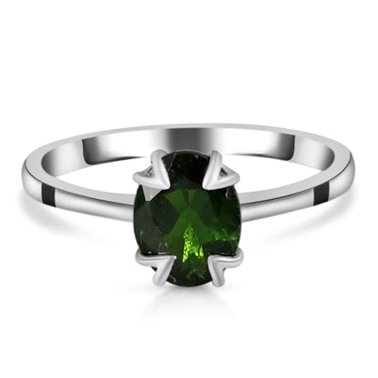 Sterling Silver Ring Chrome Diopside  IGR-2092 Size 10