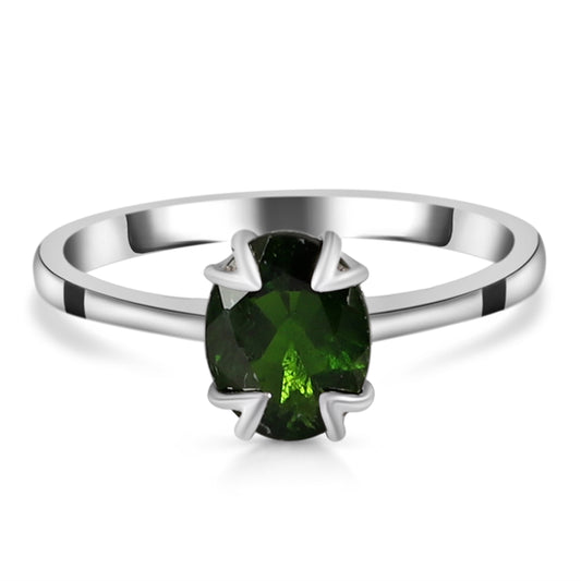 Sterling Silver Ring Chrome Diopside  IGR-2092 Size 10