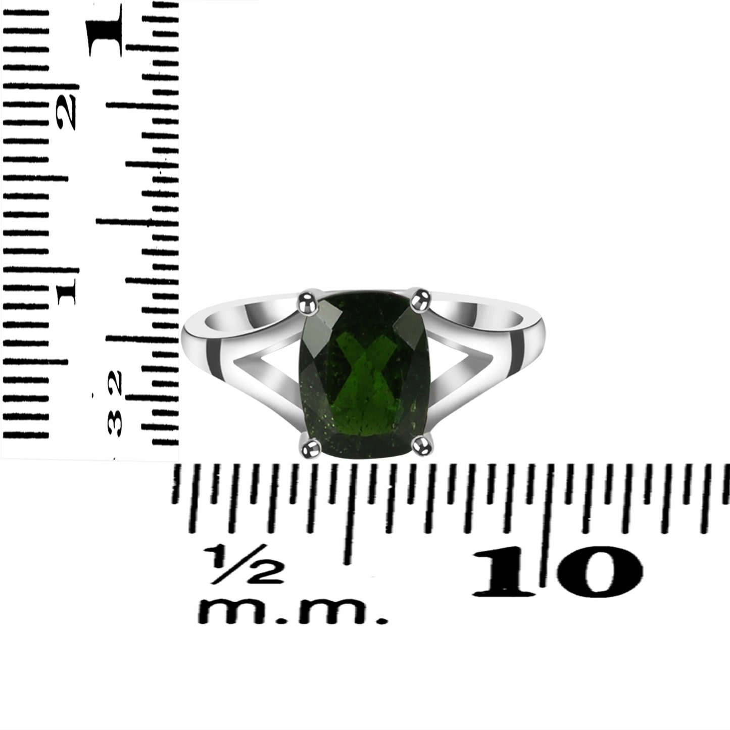 Igr-2092 Chrome Diopside Ring CODE-115