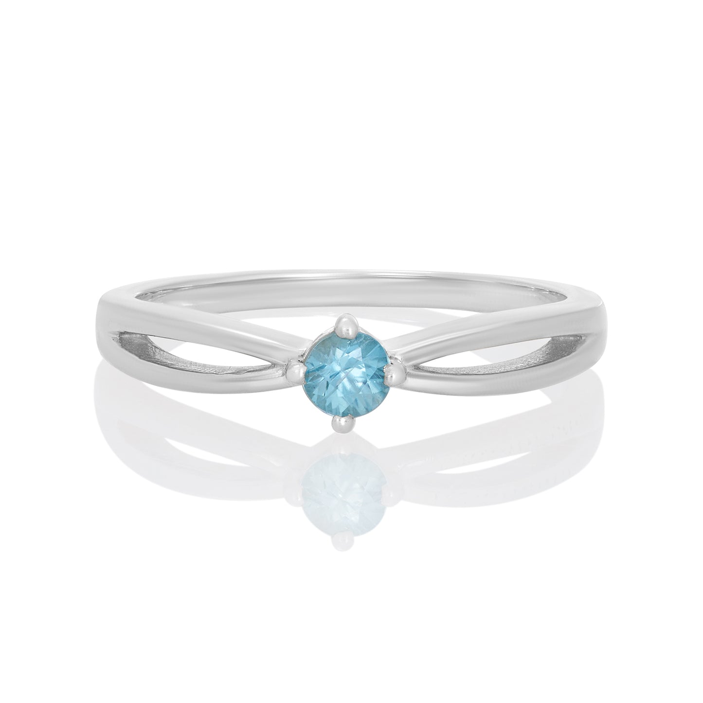 Igr-2772 Blue Cz Ring CODE-45