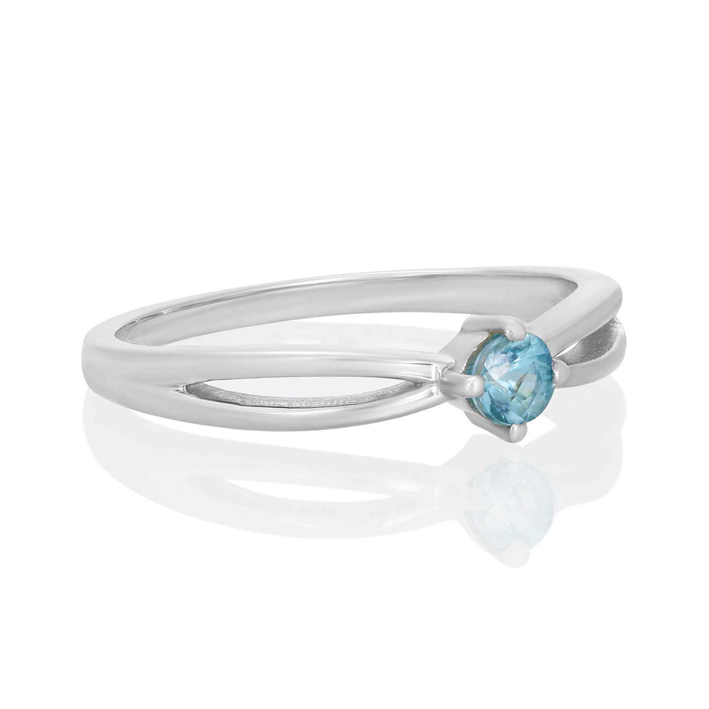 Igr-2772 Blue Cz Ring CODE-45