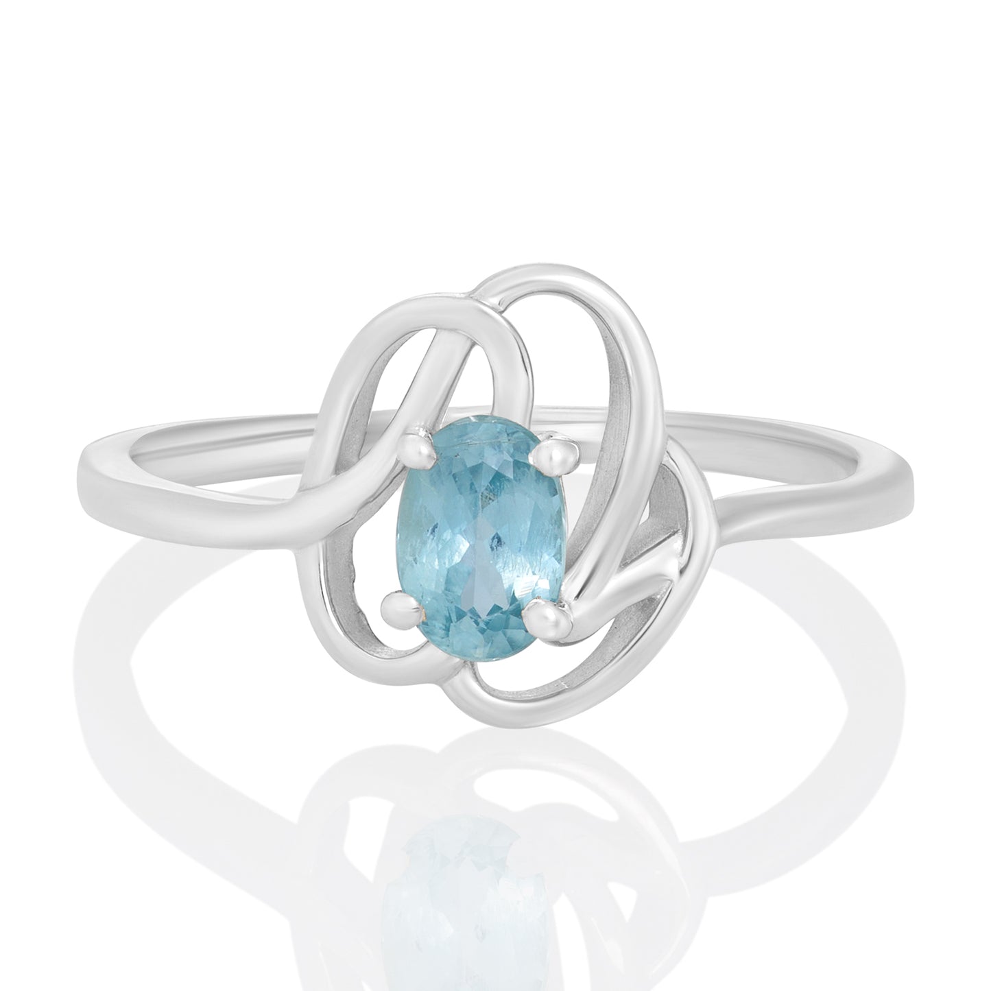 Igr-2713 Blue Cz Ring CODE-45