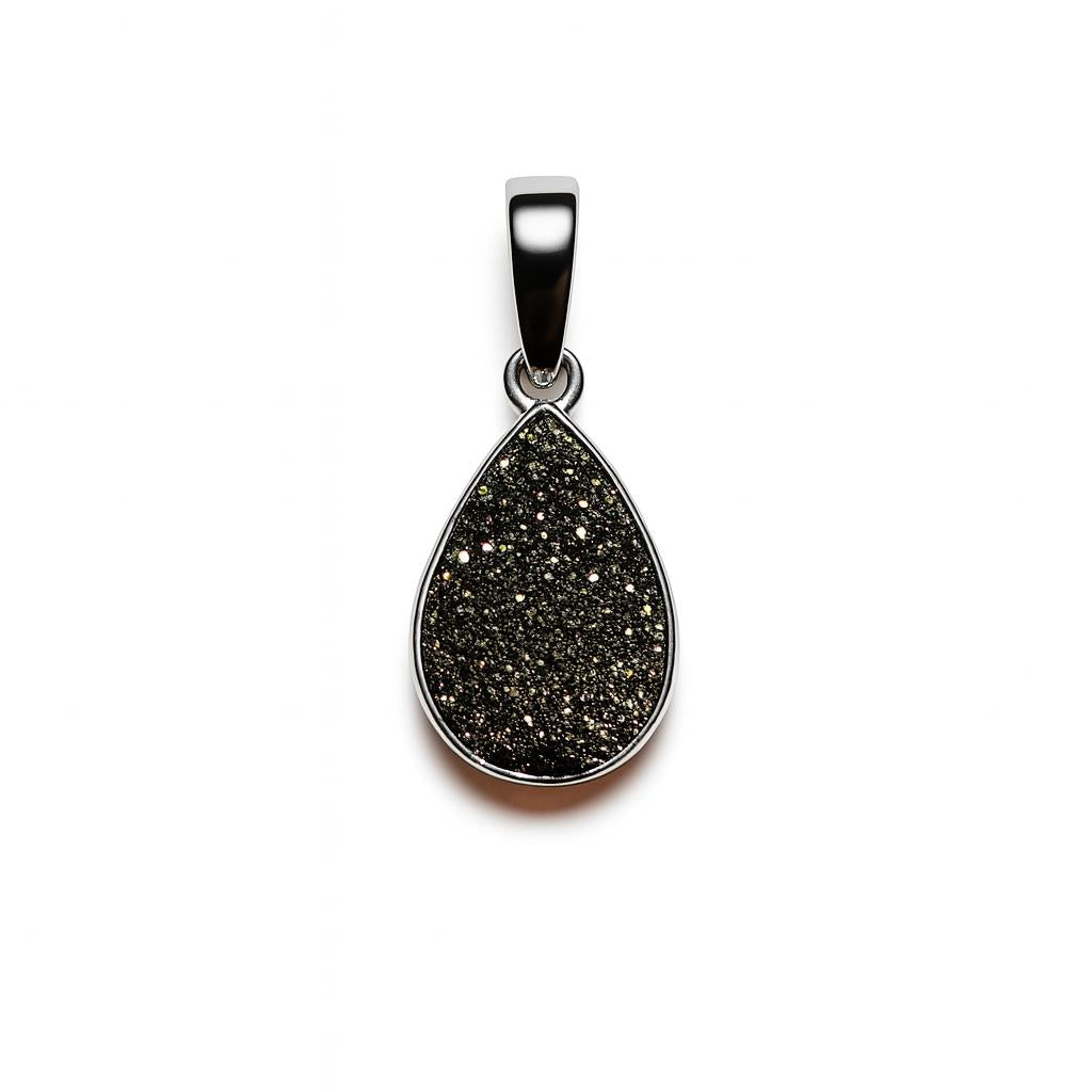 Spectropyrite Druzy Pendants CODE-135