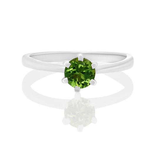 Sterling Silver Ring Chrome Diopside  IGR-2465 Size 7