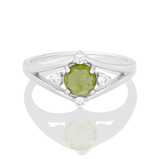 Sterling Silver Ring Peridot  IGR-2291 Size 6