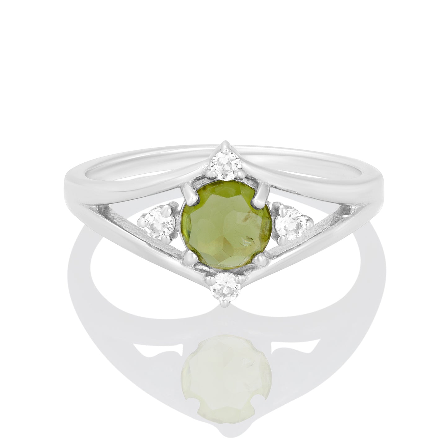 Sterling Silver Ring Peridot  IGR-2291 Size 10