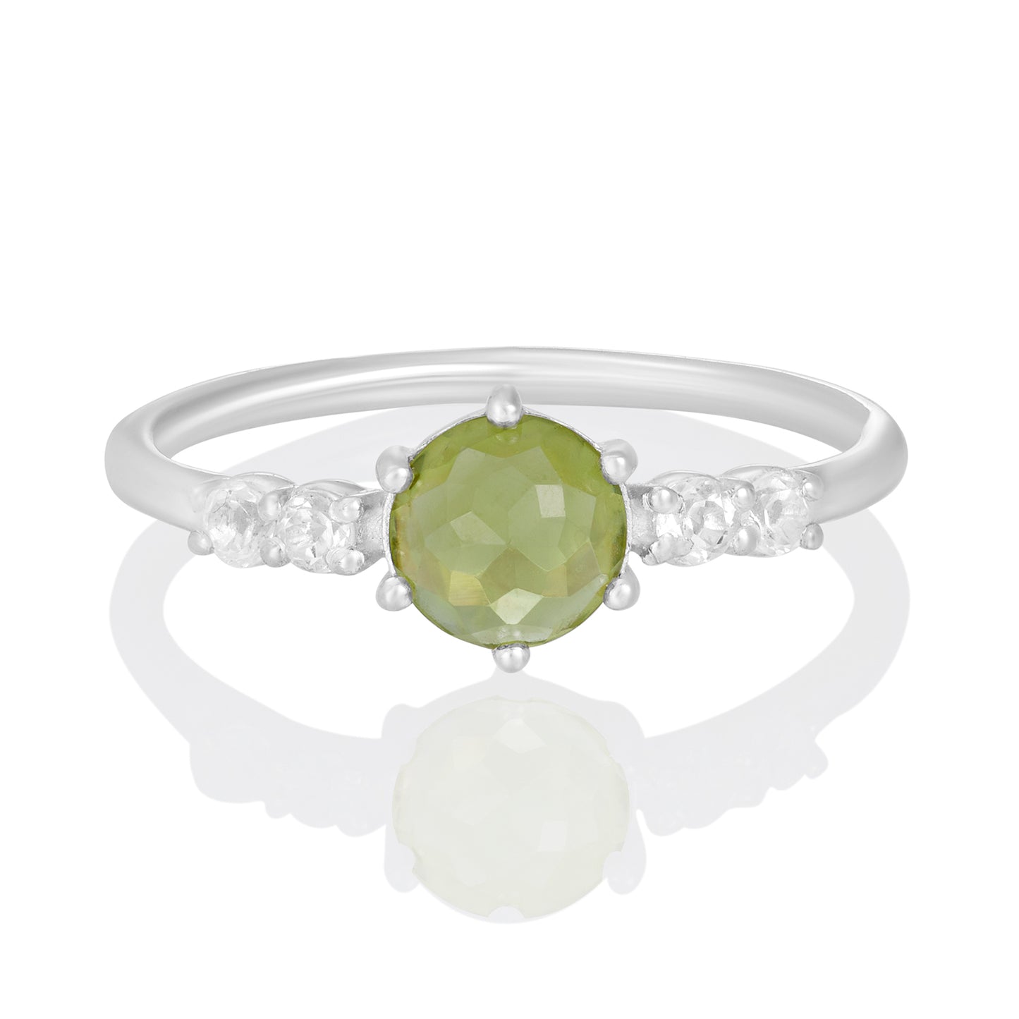 Sterling Silver Ring Tourmaline  IGR-2491 Size 7