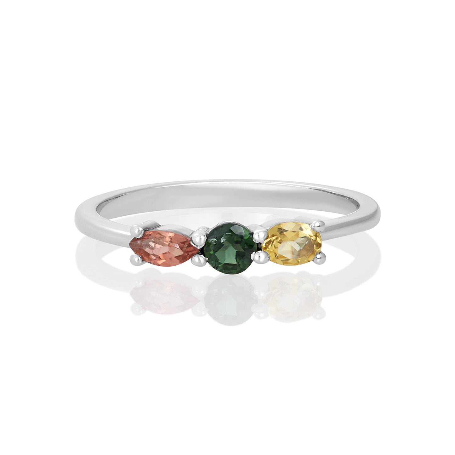Sterling Silver Ring Tourmaline  IGR-2966 Size 6