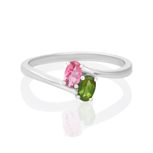 Sterling Silver Ring Tourmaline  IGR-2718 Size 9