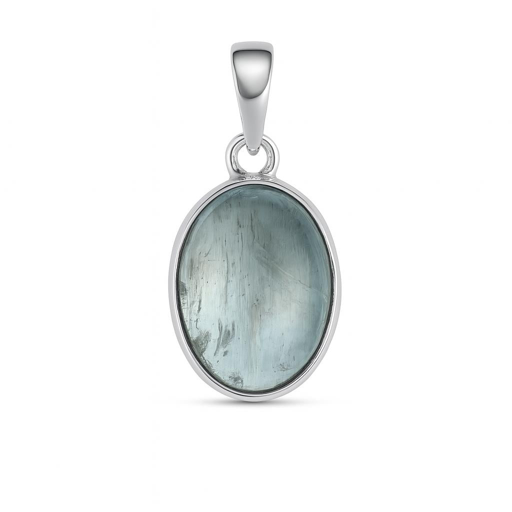 Sterling Silver Pendant Mint Kyanite